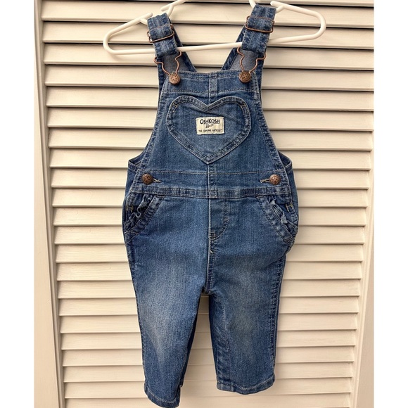 OshKosh B’gosh Denim Overalls | 6months